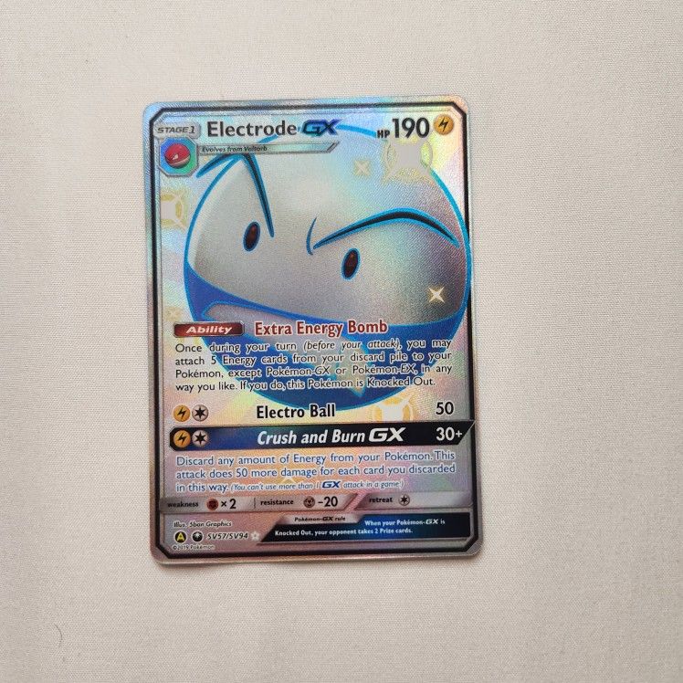 Shiny Full Art Electrode Gx