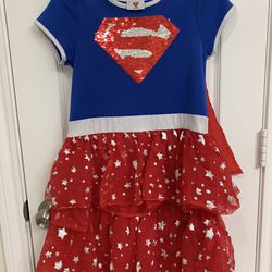 Supergirl Halloween Costume (size 10/12) $5