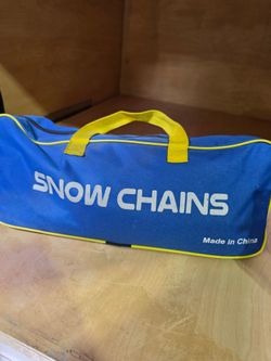 Car snow chains