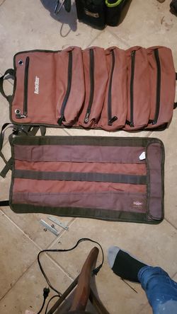 Roll up wrench pouch and tool pouch bucketboss