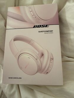 Bose noise cancelling headphones rose petal soft pink