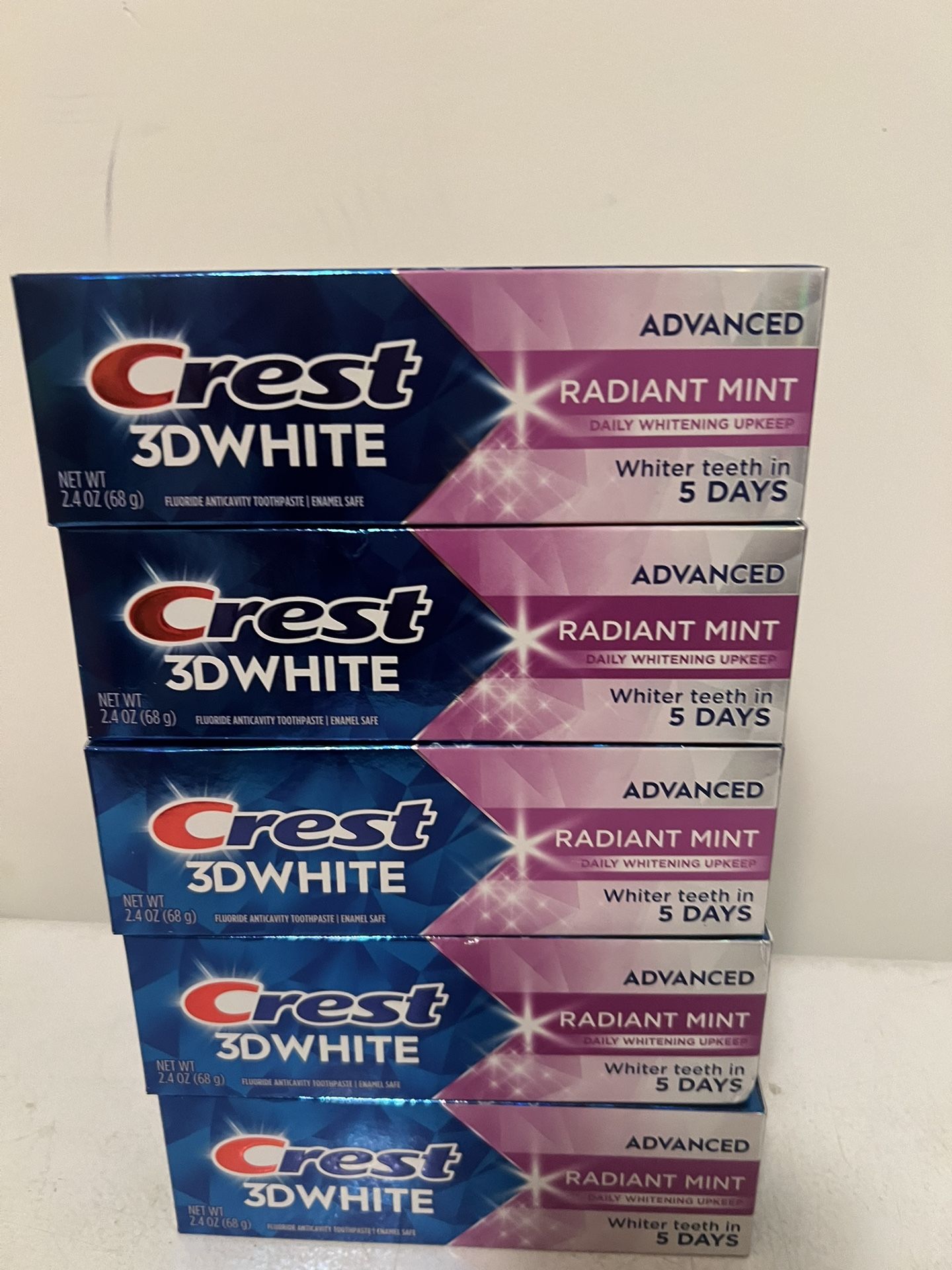 Crest 3 D White Toothpaste 5/$10