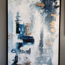 Modern Art Canvas Painting Framed