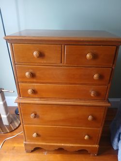 small wood dresser