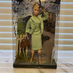 Alfred Hitchcocks’s “The Birds” Mattel Barbie Doll #L9633, Mint Condition In Original Box Never Opened