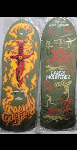 Powell Peralta Lance mountain & Tommy Guerrero Series 13 Skateboard Deck Limited Edition