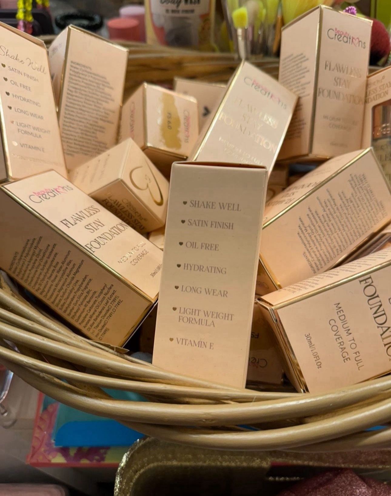 Beauty Creations Flawless Stay Foundation/ Full Coverage/ 21