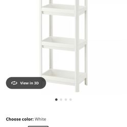 IKEA Bathroom Shelf White