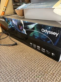 Odyssey gaming monitor with gaming dest $225