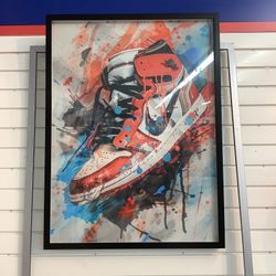 Nike Shoe Painting