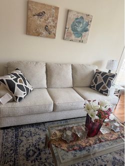 Brand new sofa with tag