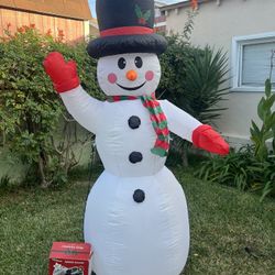 6ft Snowman Christmas inflatable