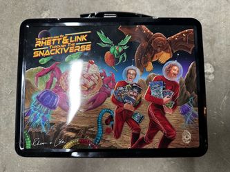 Rhett & Link Snackiverse Metal Lunchbox