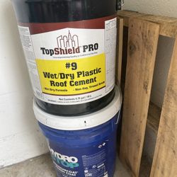 TopShield PRO CEMENT wet /dry  & HydroStop Finish coat