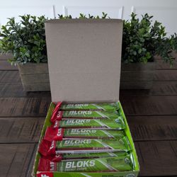 CLIF BLOKS (18 Count) Salted Watermelon 2X Sodium Energy Chews Fast Fuel Electrolytes