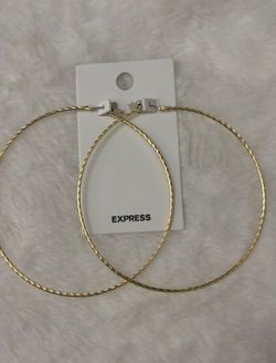 Express Hoop Earrings