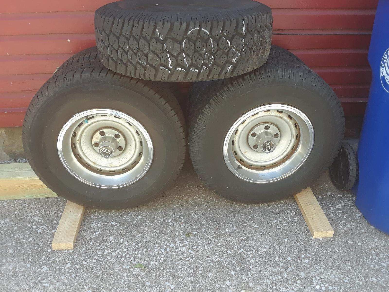 4 newer tires