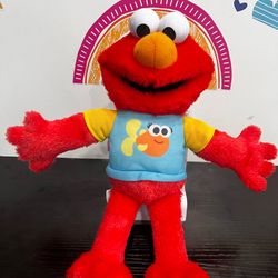 SESAME STREET SINGING ELMO 12 INCH DOLL -NEW