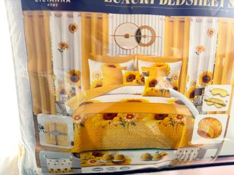 Lilianna Home Luxury Bedsheet Set – Sunflower Print