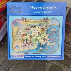 Massachusetts 550 Piece Puzzle