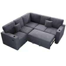New 90x90 Sleeper Sectional Couch / Free Delivery 