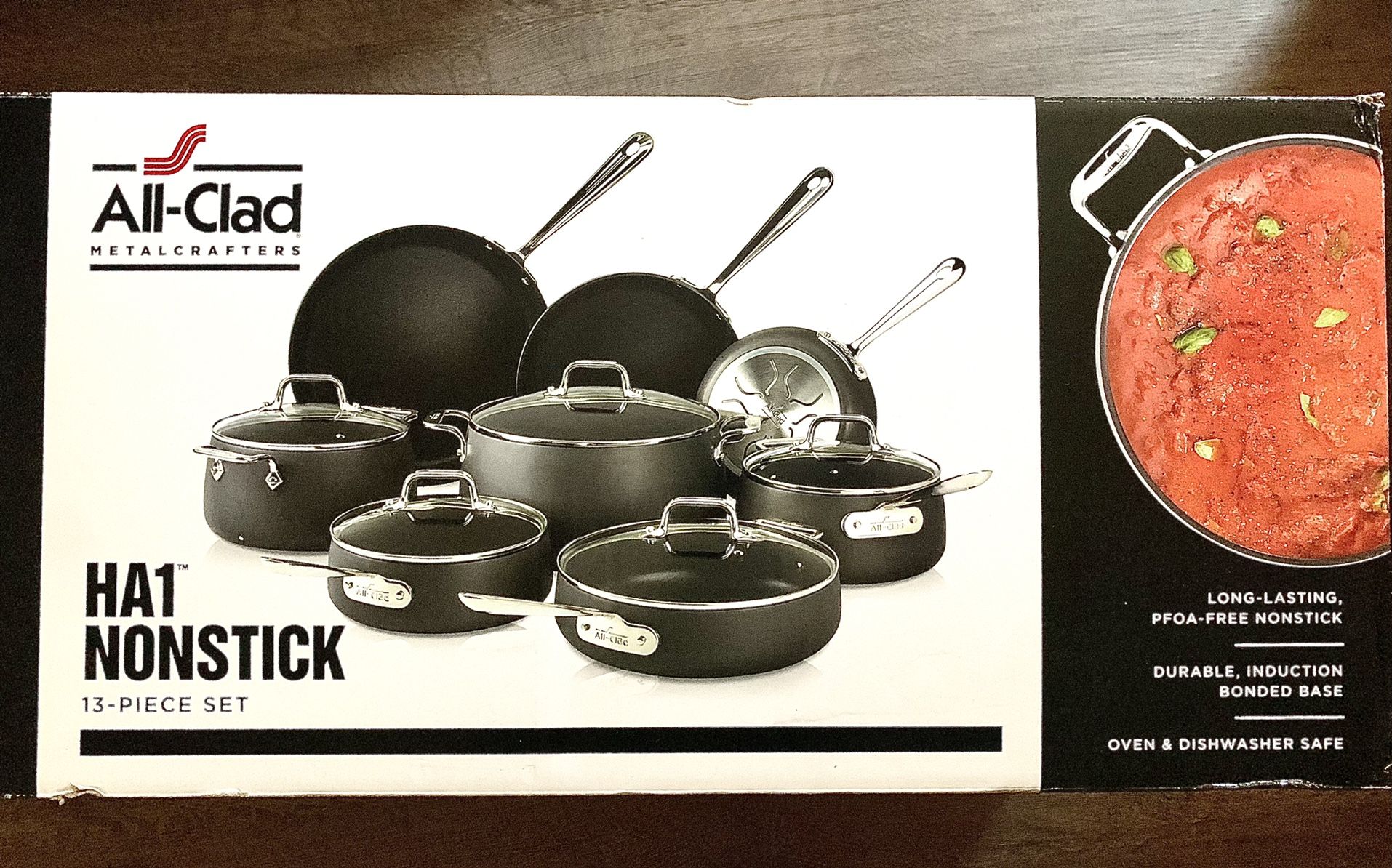 All-Clad HA1 Nonstick 13-Piece Set