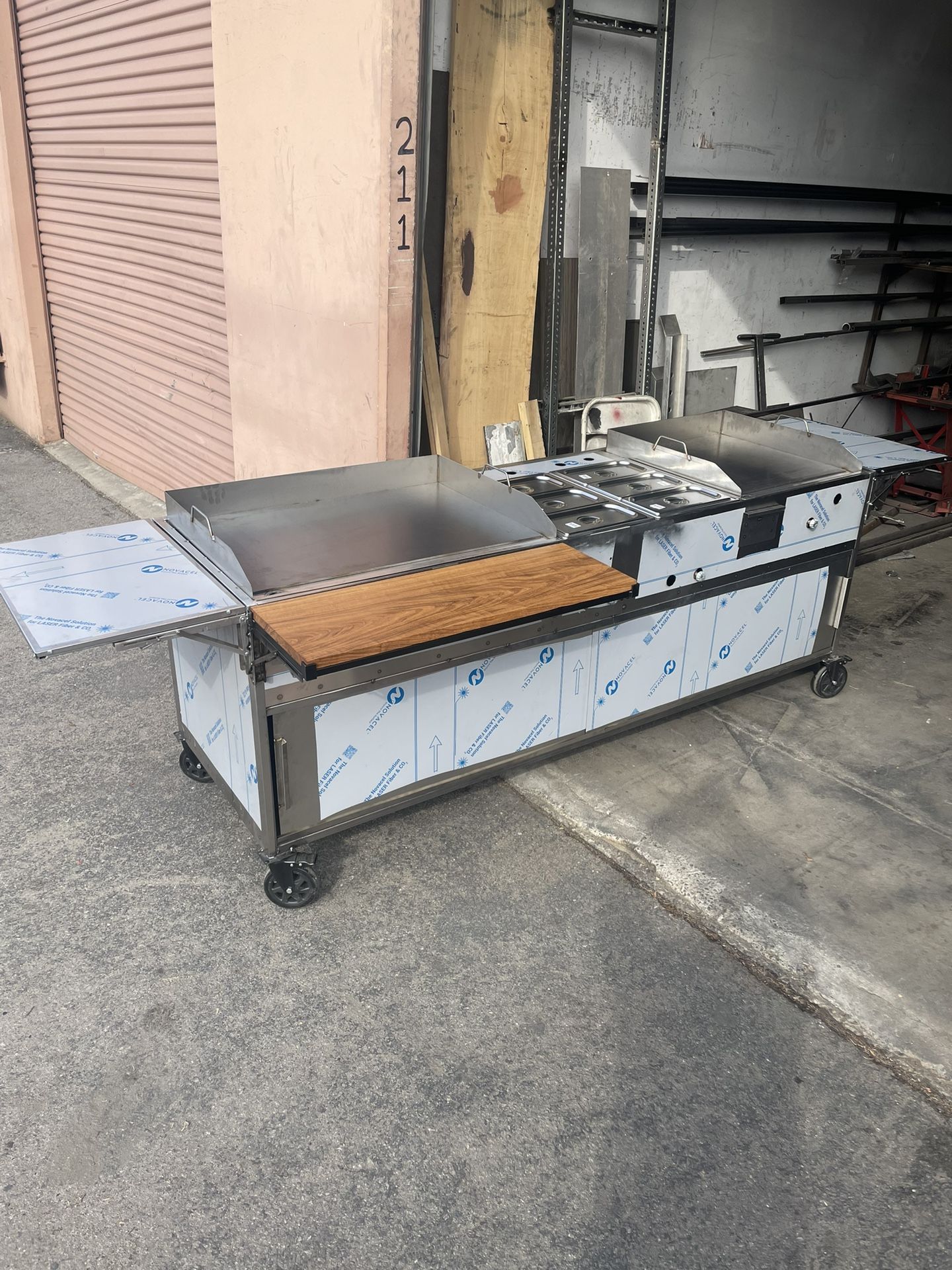 Custom Grills Griddles Fryers Butcher Blocks Etc for Sale in ...