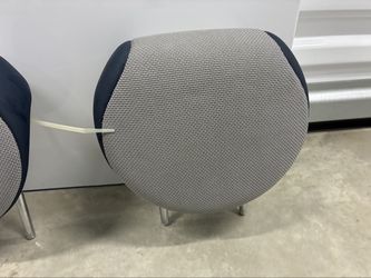 2015 Chevy Trax Rear Headrest Single Black Leather Teal Stitch OEM
