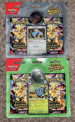 POKÉMON ASCENDED HEROES 2-PACK BLISTER (PROMO + COIN) – NEW SEALED 🔥