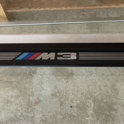 2001-2006 Bmw M3 lower entry plate
