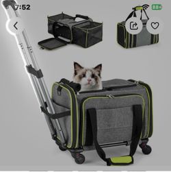 Pawaii Airplane Approved Cat Carrier Travel Bag