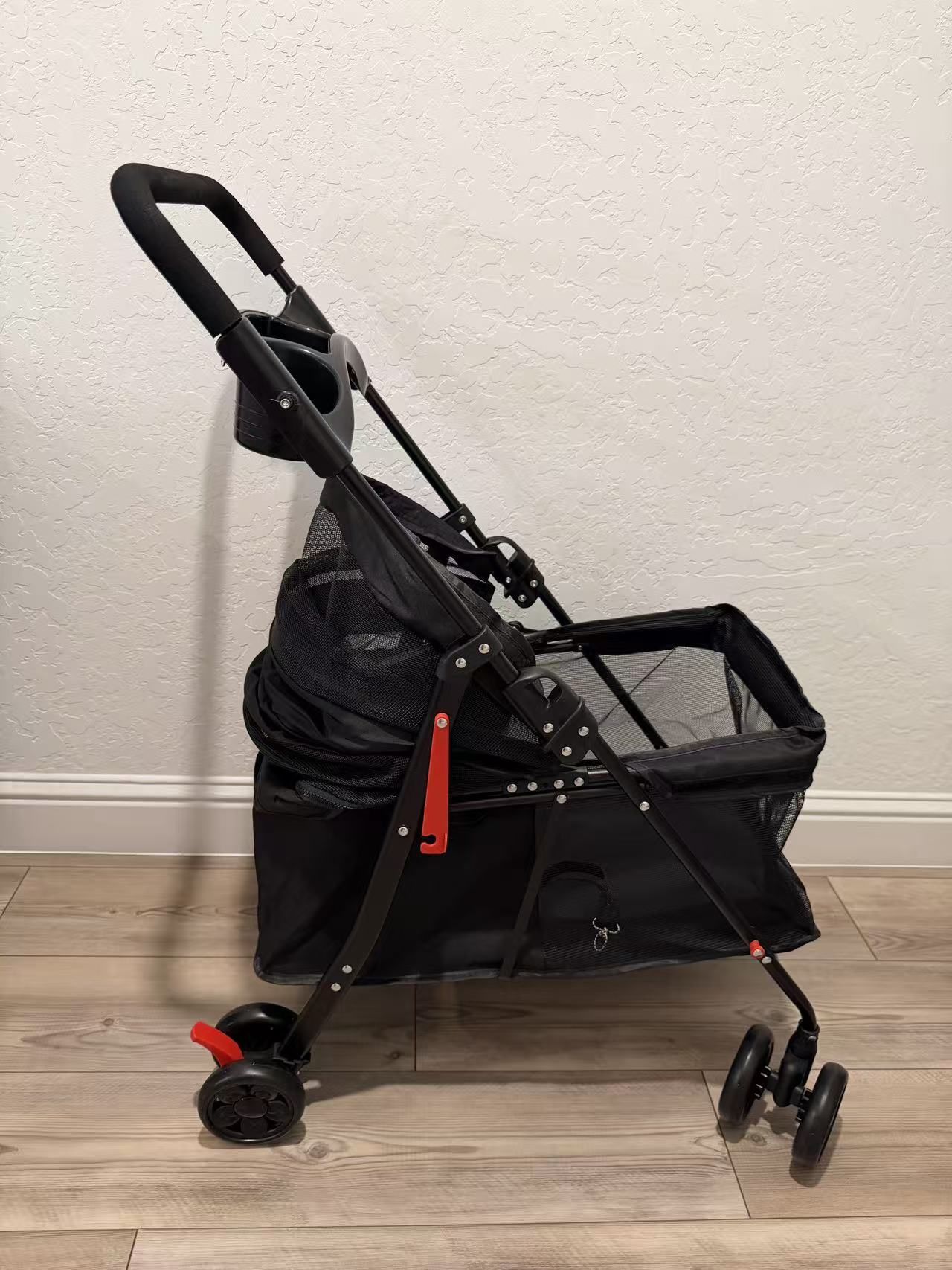 🔥New Foldable Pet Stroller for Small/Medium Pets up to 22 lbs