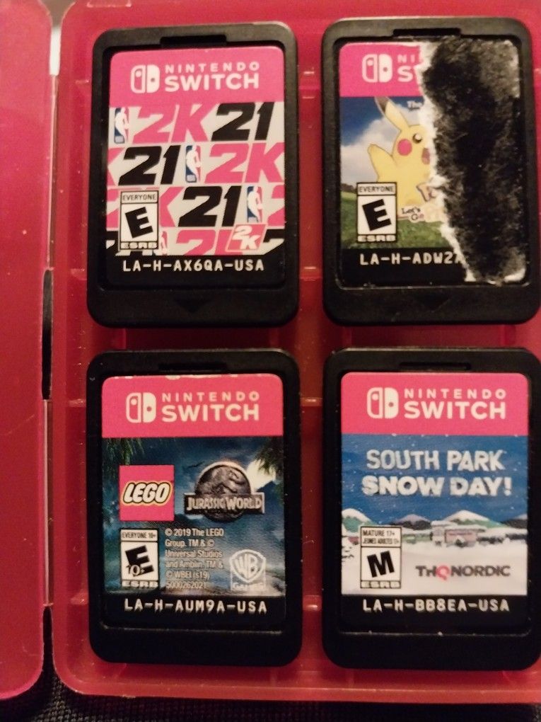 4 Nintendo Switch Games $25 Each
