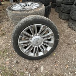 22s escalade platinums 70% tires