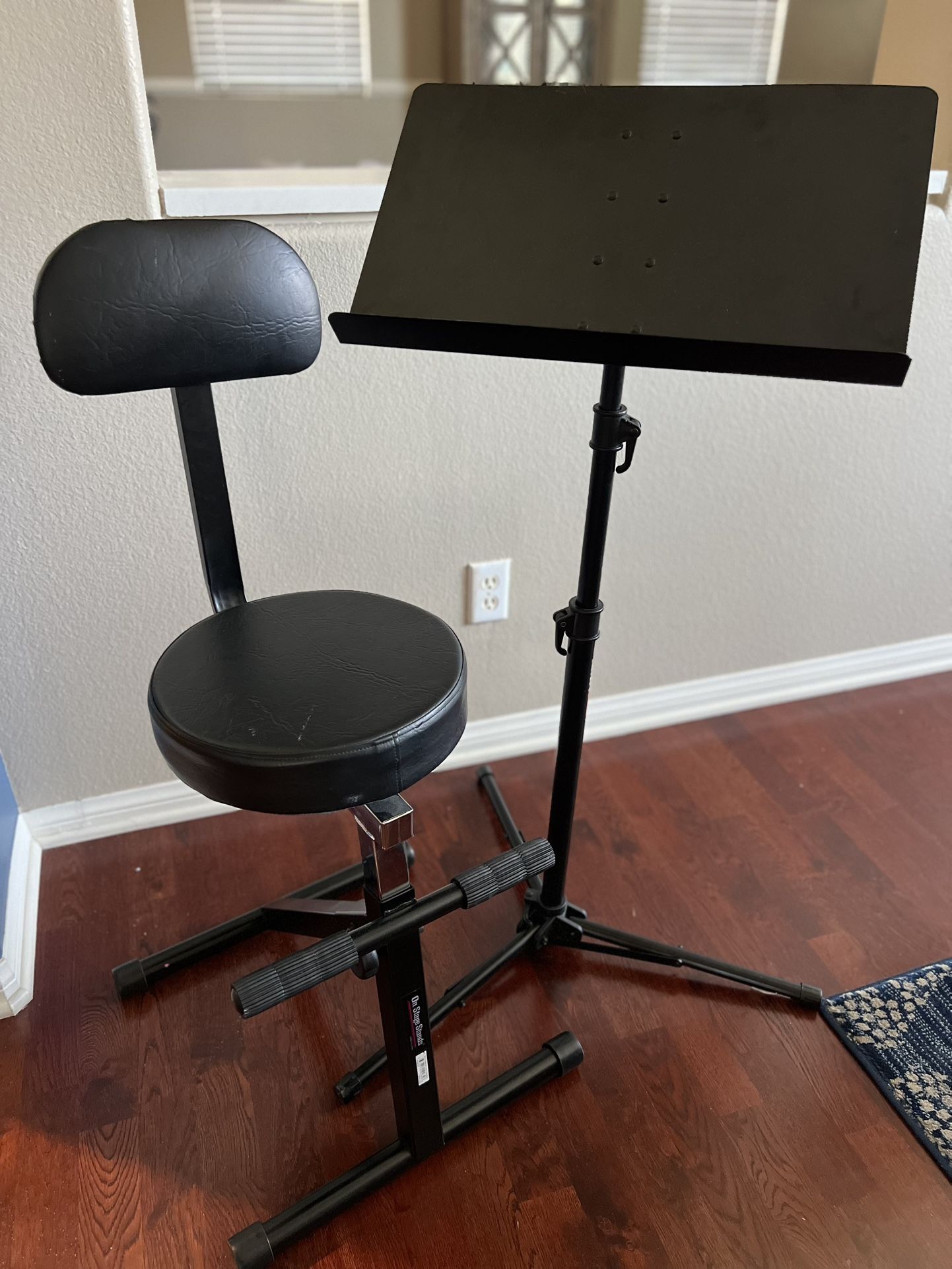 Music Chair & Tripod Music Stand