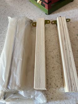 Bed legs 9 5/8 wood only not including the screw