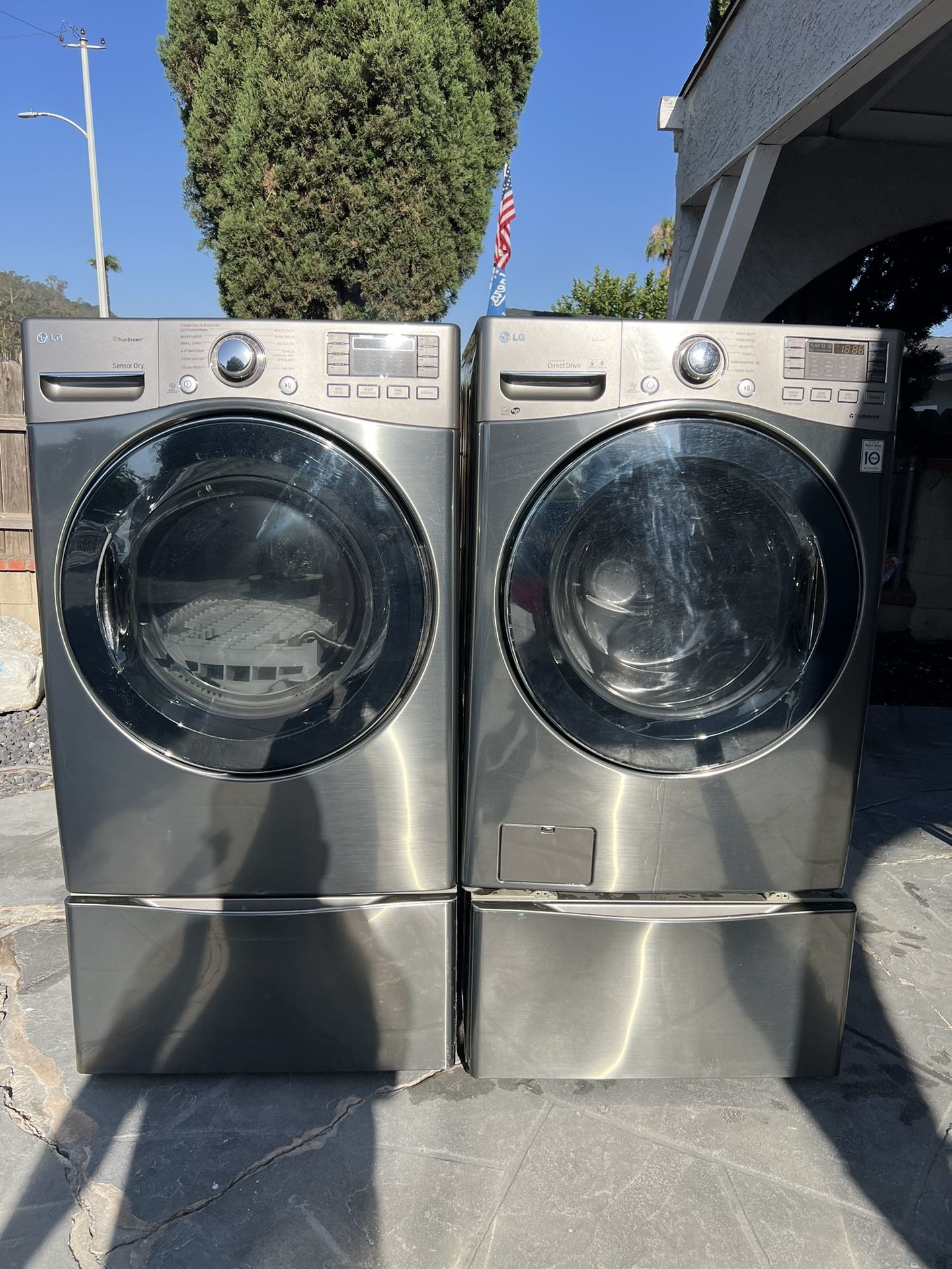 Xl Washer And Gas Dryer