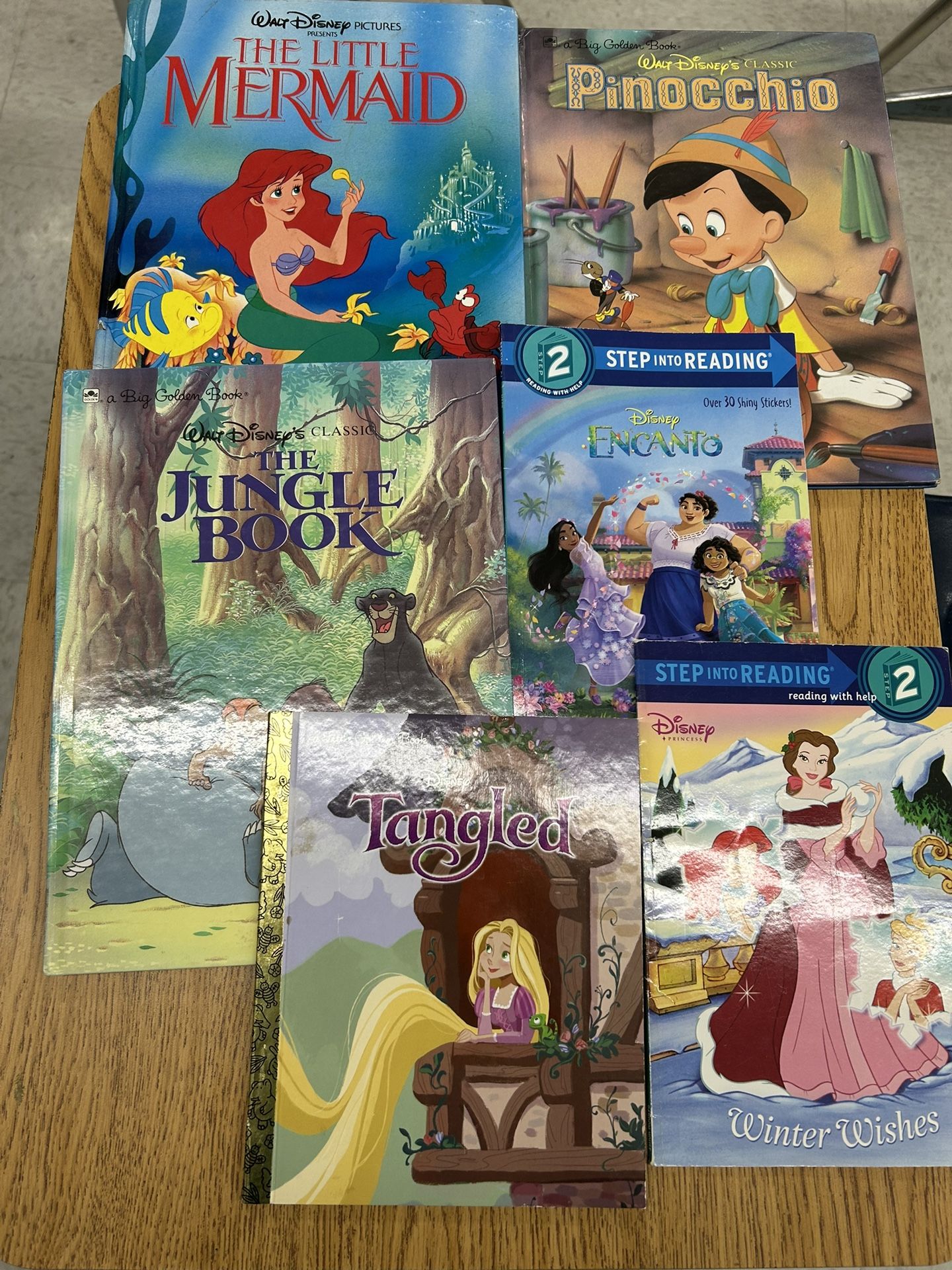 Disney books bundle of 6