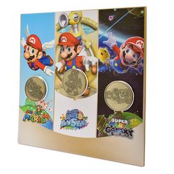 Sunrise Identity - Nintendo 3pc Mario Collectible Coin Set
