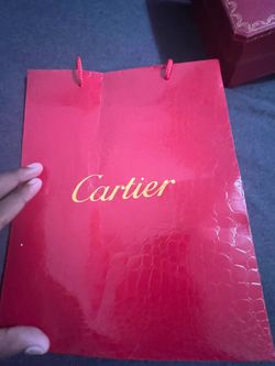 Cartier box and bag