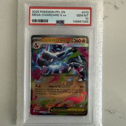 2025 POKEMON PFL EN MEGA CHARIZARD X ex