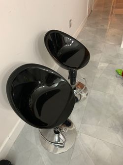 Black Bar stools