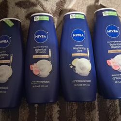 Nivea Body Wash.  20 Oz Bottles. New