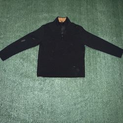 Banana Republic Quarter Zip Black