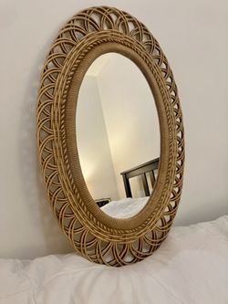 Vintage Burwood 30” Oval Mirror 1980 - Excellent Condition 