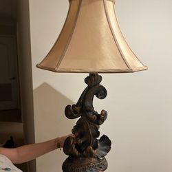 Table Lamp And Shade