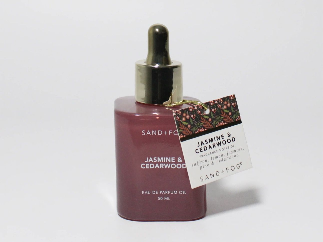 Sand + Fog Jasmine & Cedarwood 50 ml Perfume Oil Dropper