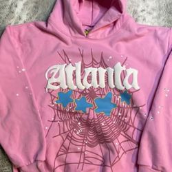 ATL Sp5der hoodie (Pink)