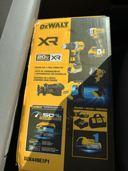 DeWalt 20V XR Brushless 4-Tool Combo Kit