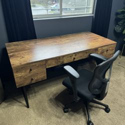 Desk And Chair 